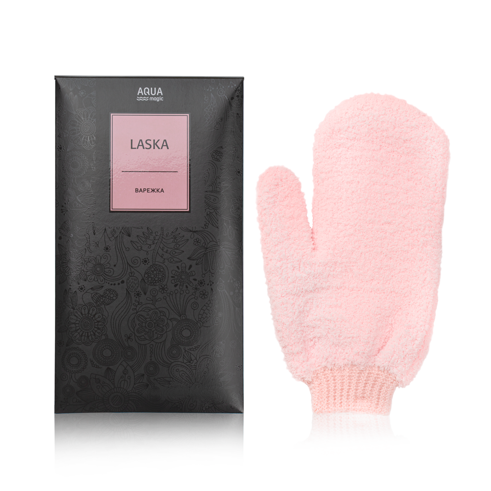 

Варежка GreenWay AQUAmagic Laska для очищения лица, шеи и декольте (02290)