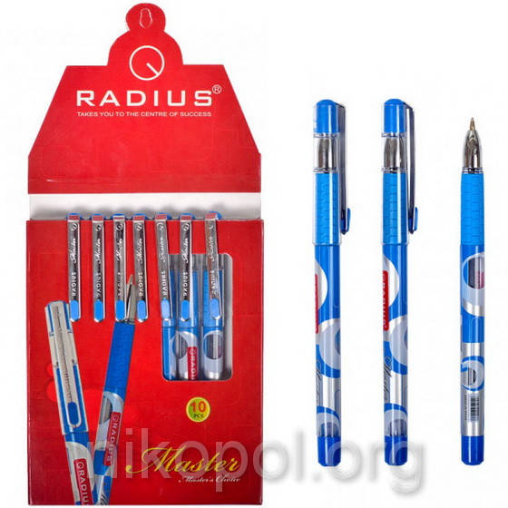 

Ручка масляная RADIUS "Master" синяя