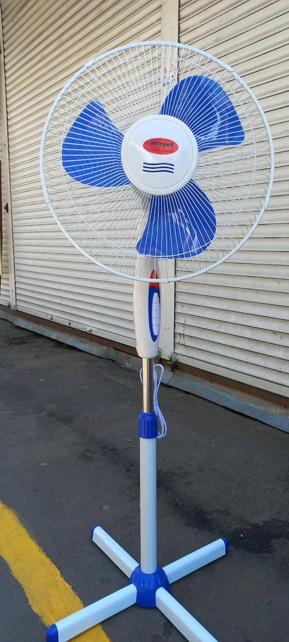 

Напольный вентилятор 100ватный WX 1611-V Wimpex 16 дюймов белый