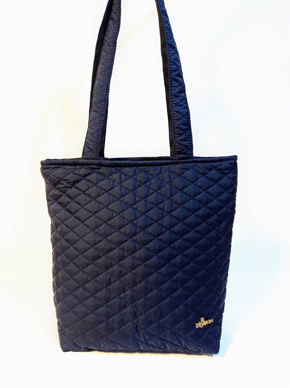 

Сумка женская стеганая 35*35см синяя (200-668)