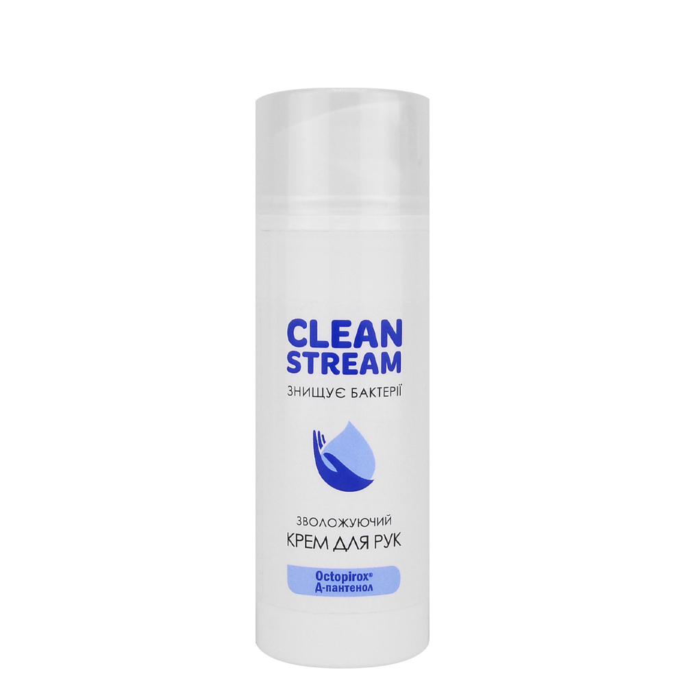 

Антибактерицидный и увлажняющий крем для рук Clean Stream 100 мл