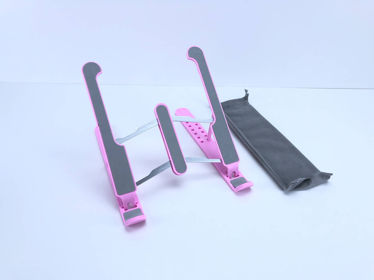 

Раздвижная подставка для Ноутбука P1 25х22 см Multi Position Foldable Totebook. Подставка под ноутбук розовая