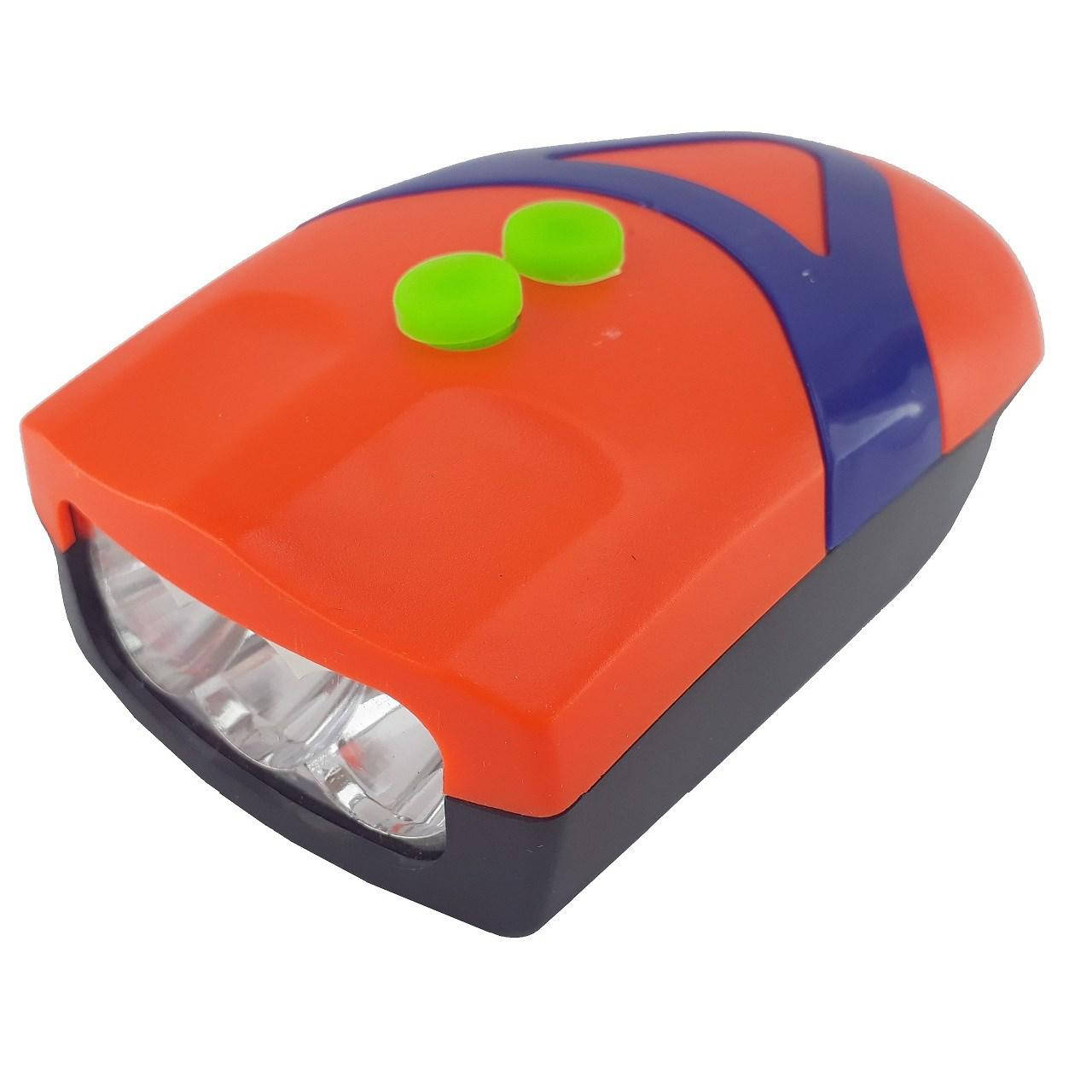 

Сигнал+фара передняя YC-037 3LED, 3хААА