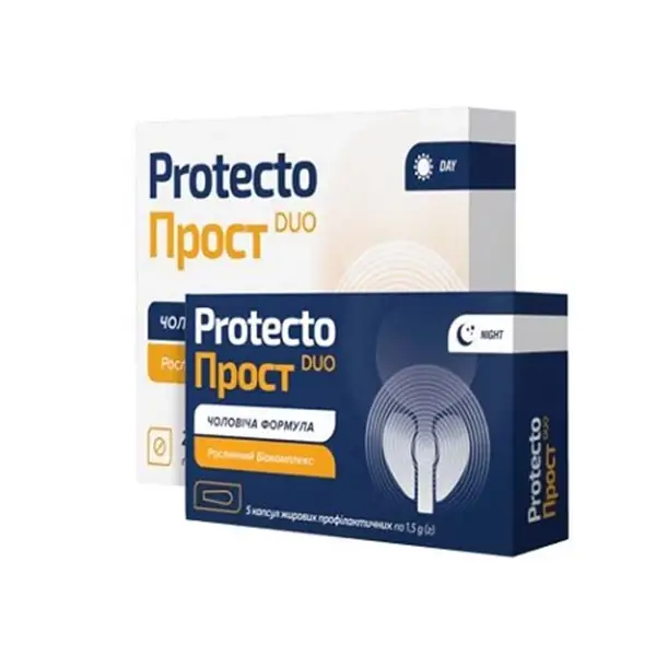 

Protecto Прост DUO (Протекто Прост ДУО) - капсулы от простатита