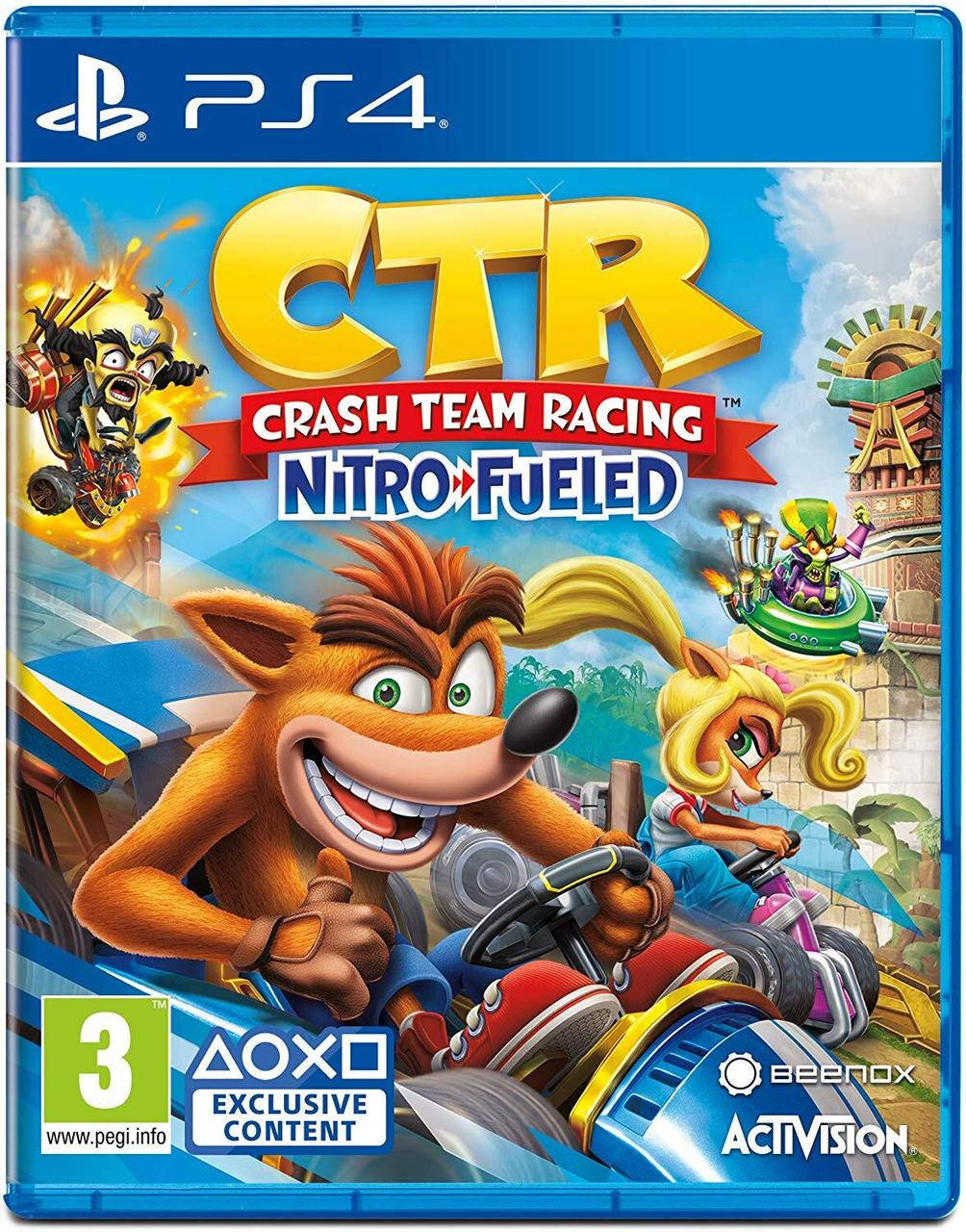 

Crash Team Racing Nitro-Fueled PS4 (английская версия)