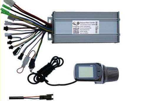 

Контроллер 36/48V/1000W с ручкой газа + LCD дисплей