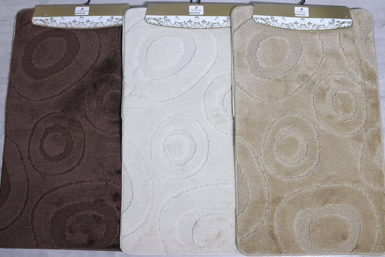 

Коврики в ванную и туалет Воналди Элит 60x100 см + 60х50 см, Разные цвета