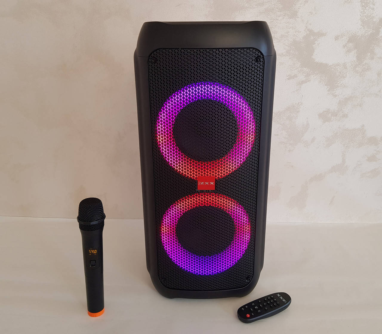 

Колонка портативная с радиомикрофоном ZXX 5506