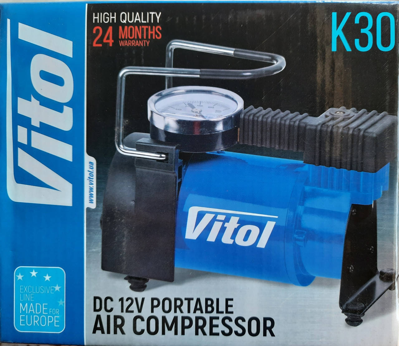 

Компрессор автомобильный Vitol K30