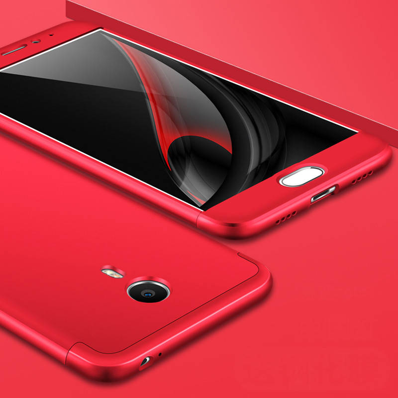 

Чехол GKK 360 для Meizu M3 Note бампер оригинальный накладка Red, Красный