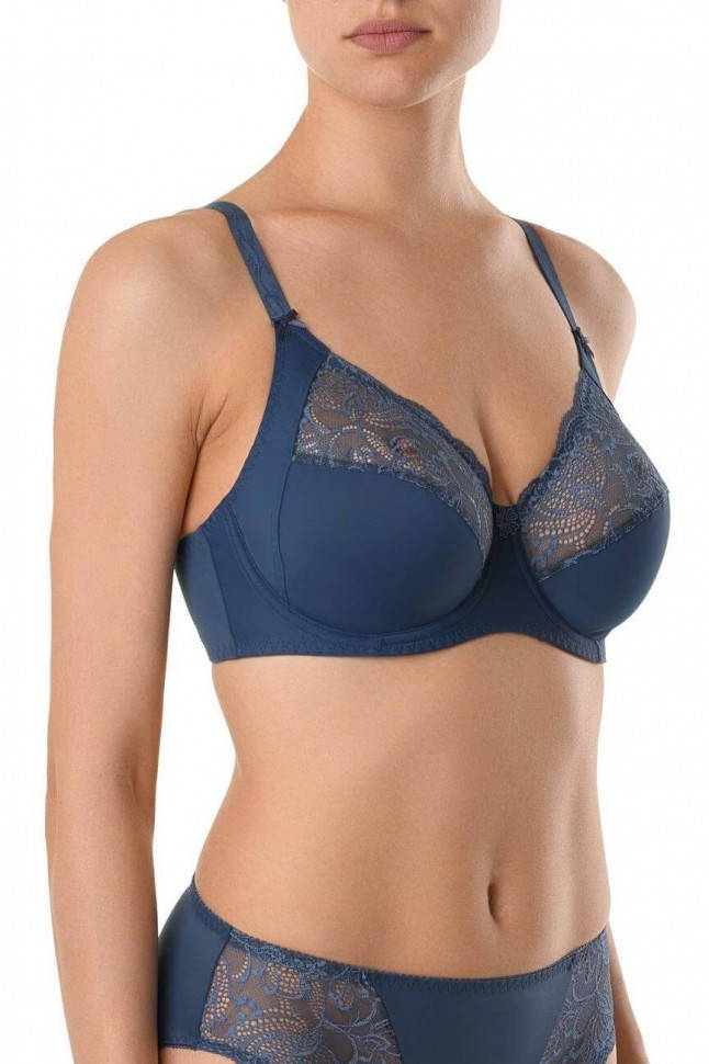 

Бюстгальтер Conte City style RB0008, 95D, маренго