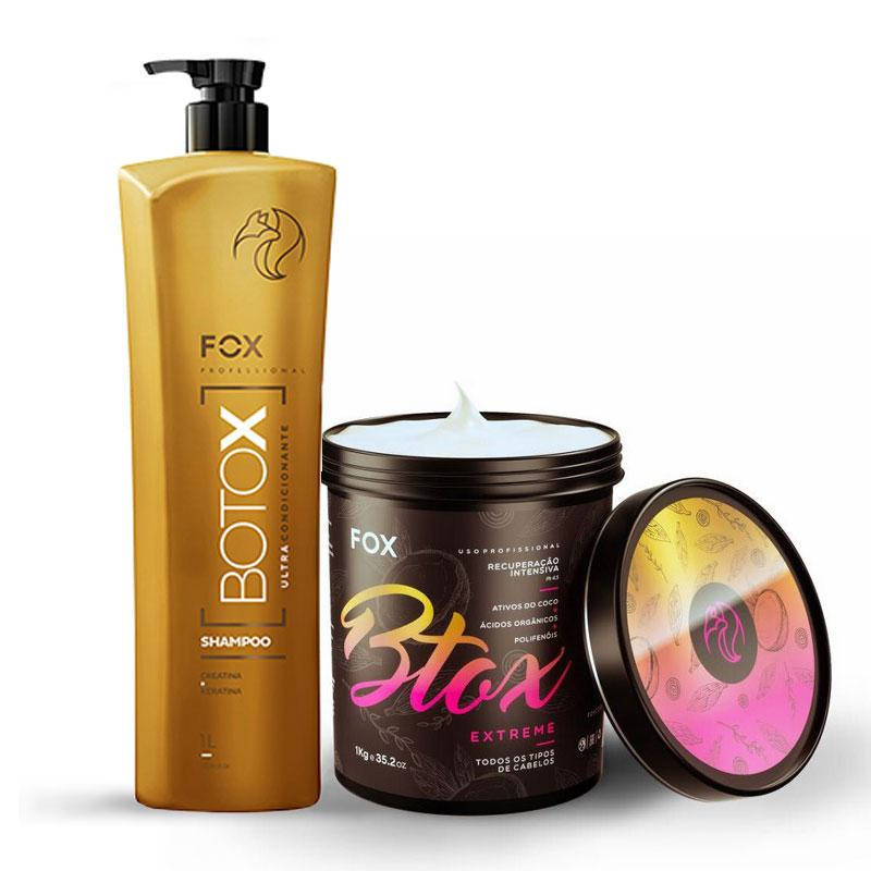 

Бoтeкс для восстановления волос Fox Btox Extreme набор 2х100 мл
