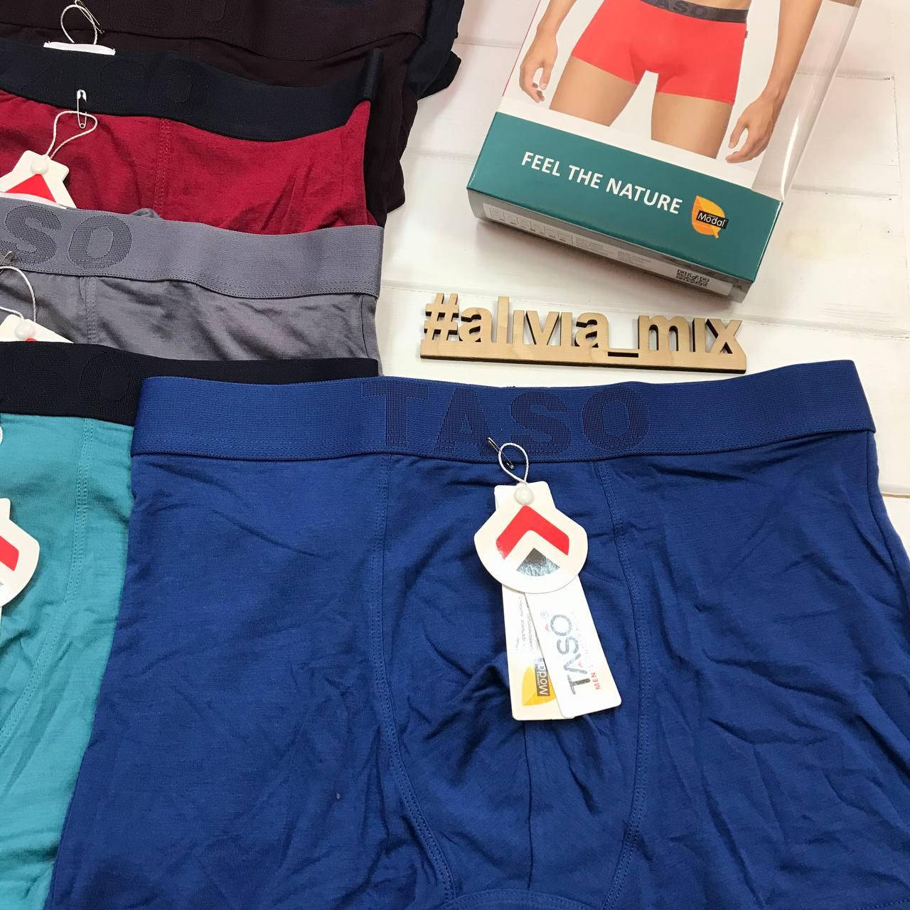 

TASO боксеры классика на спортивной/широкой резинке L, Синий