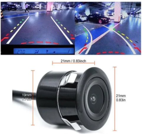 

Автомобильная камера заднего вида универсальная врезная Car Cam 185L
