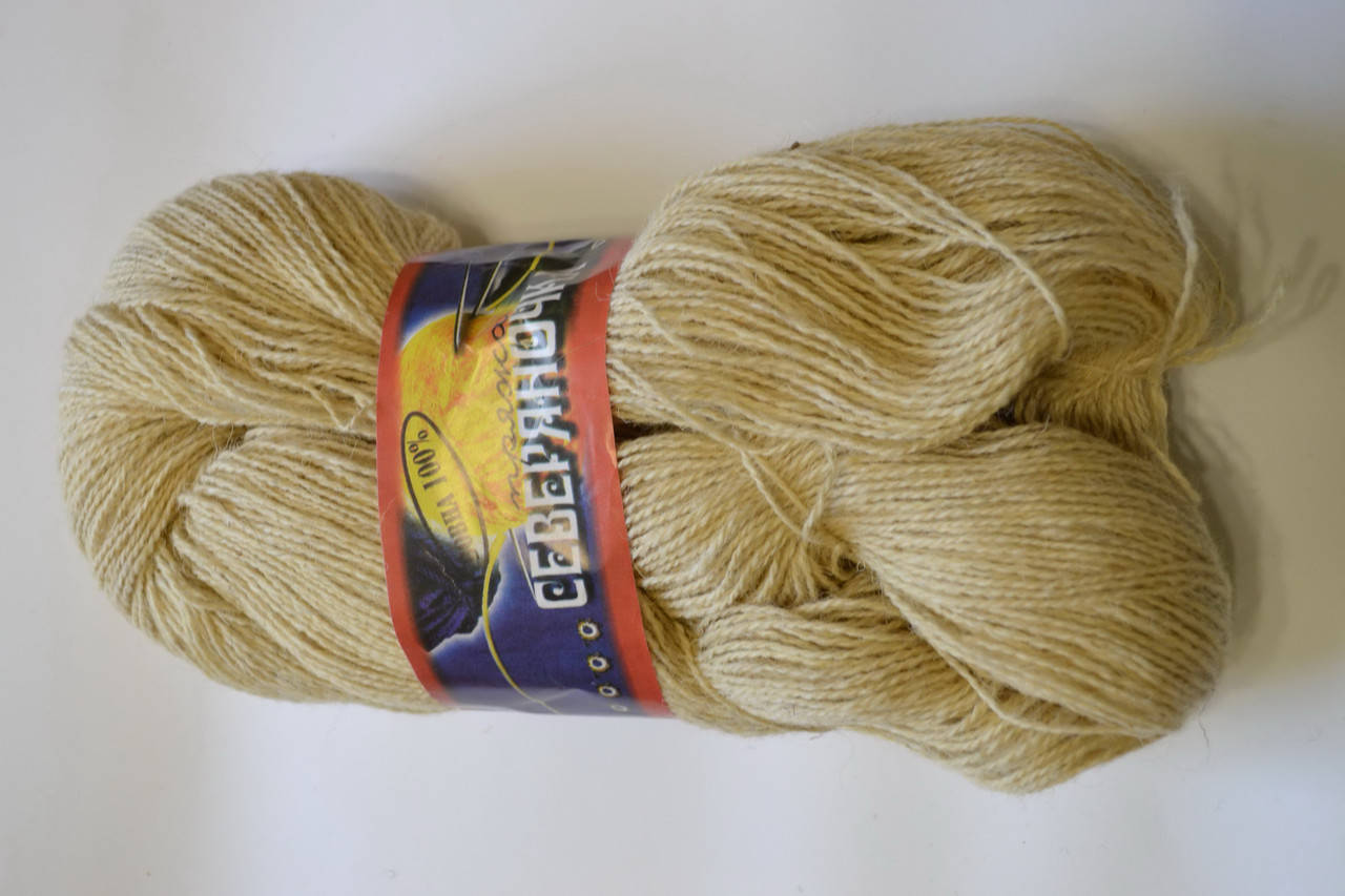 

Пряжа "Северяночка" Горно-карпатська, Молочный