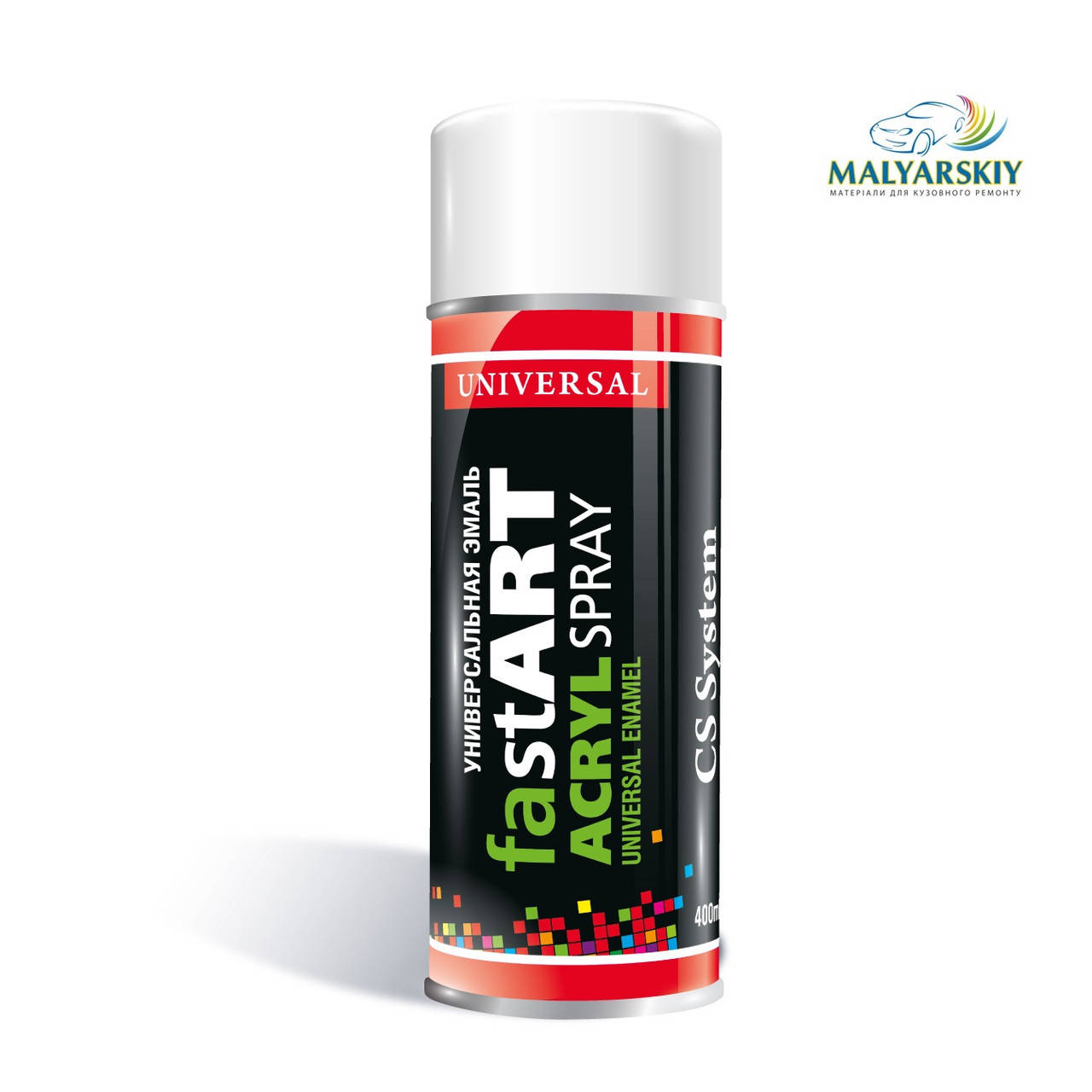 

9006 Срібляста RAL ФАРБА В АЕРОЗОЛІ FAST ART Quick Paint 400мл CS System