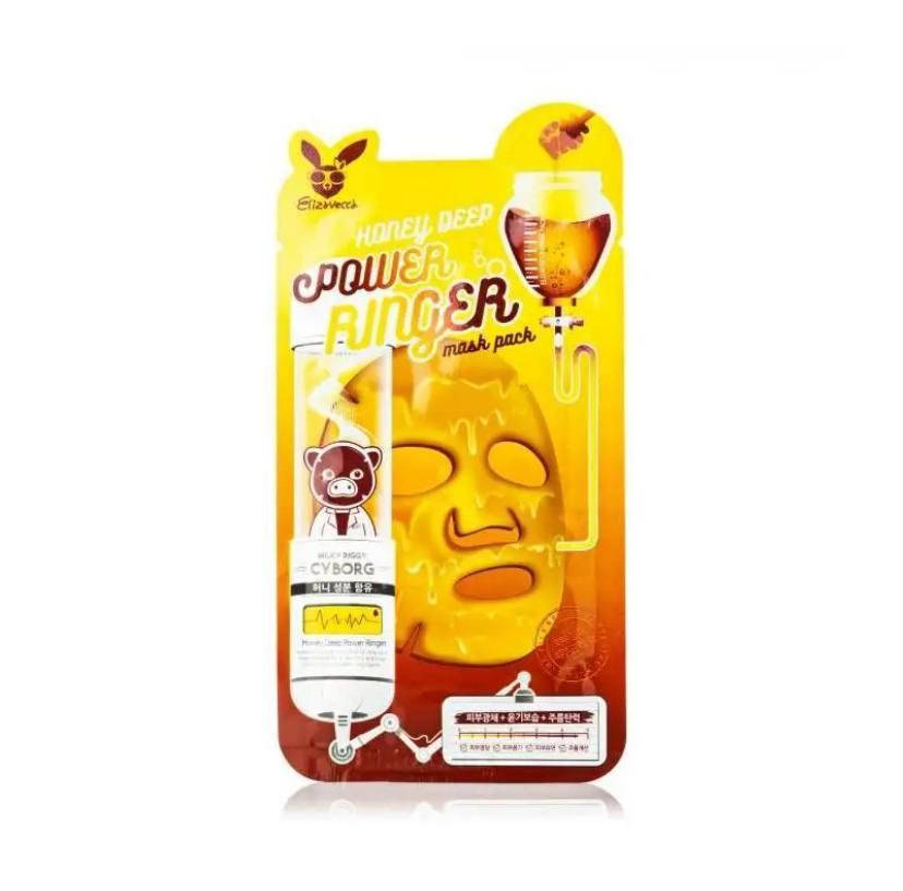 

Маска-лифтинг медовая Elizavecca Face Care Honey Deep Power Ringer Mask Pack 23 мл