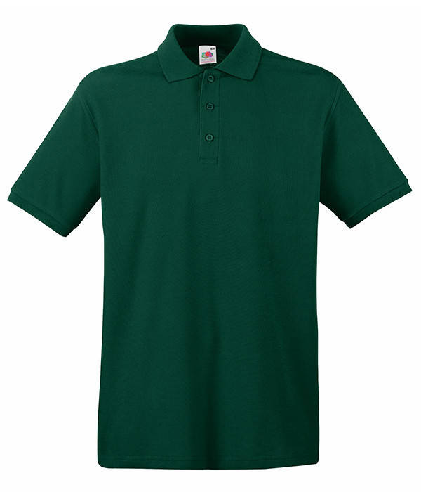 

Мужская футболка поло Премиум Глубокий Темно-Зеленый