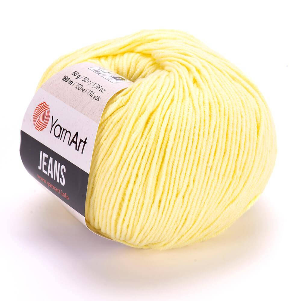 

Пряжа YarnArt Jeans 67, Желтый