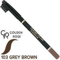 

Олівець для брів Golden Rose Eyebrow Pencil Тон 103 Сіро-коричневий