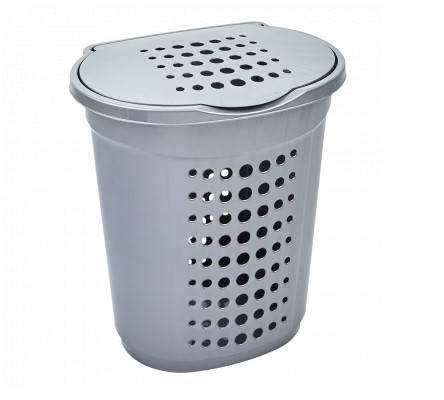 

Корзина для белья 60 л, Серый