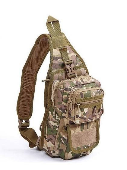 

Рюкзак однолямочный тактический Tactical TY-189 5л.мультикам, Камуфляж