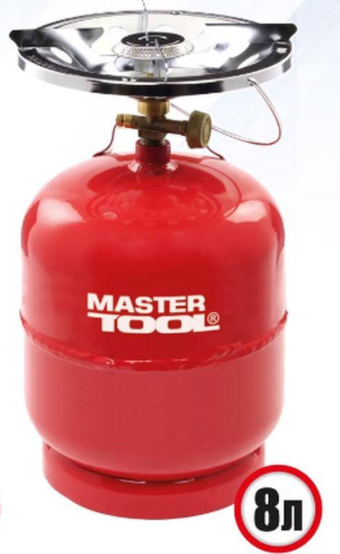 

Комплект газовий кемпинг горелка примус 8л Master-Tool балон туристический