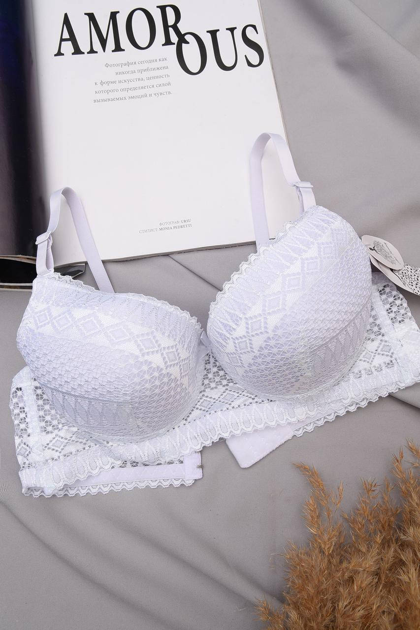 

Бюстгальтер женский белый ААА 145104M