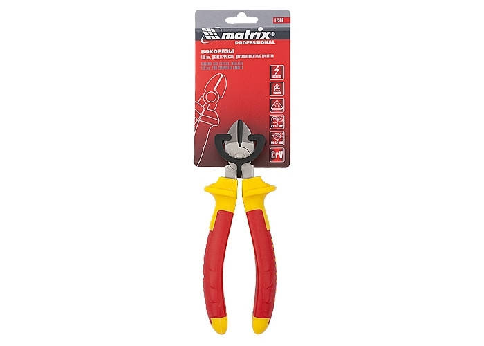 

Бокорезы Insulated, 160мм, двухкомпонентные рукоятки MTX PROFESSIONAL 175069