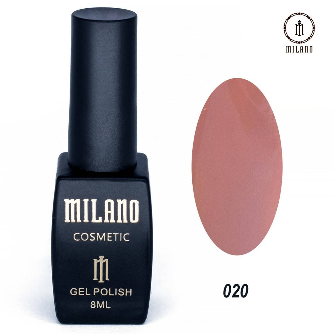 

Гель-лак Milano 8 мл, № 020
