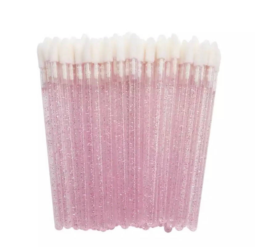 

Макробраши 50 шт (розовый/красный )