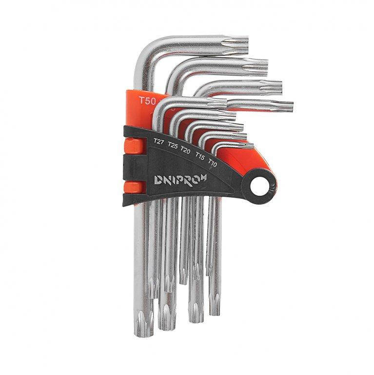 

Набор ключей шестигранных Dnipro-M TORX 9 шт.