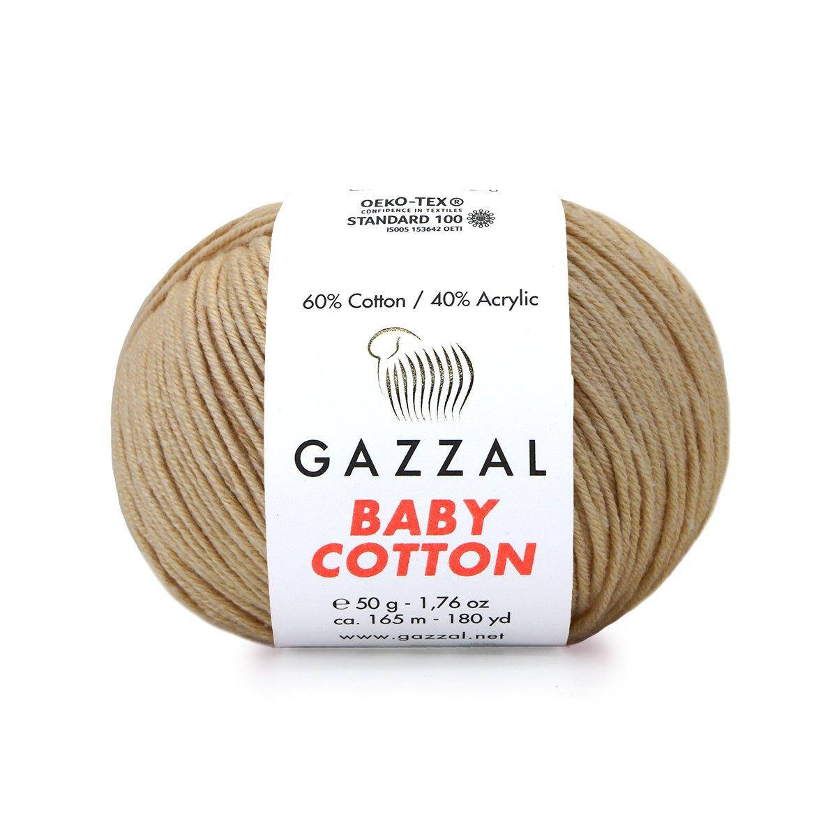 

Gazzal Baby Cotton № 3424 беж