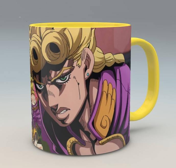 

Чашка Jojo 4 (ДжоДжо) Желтый