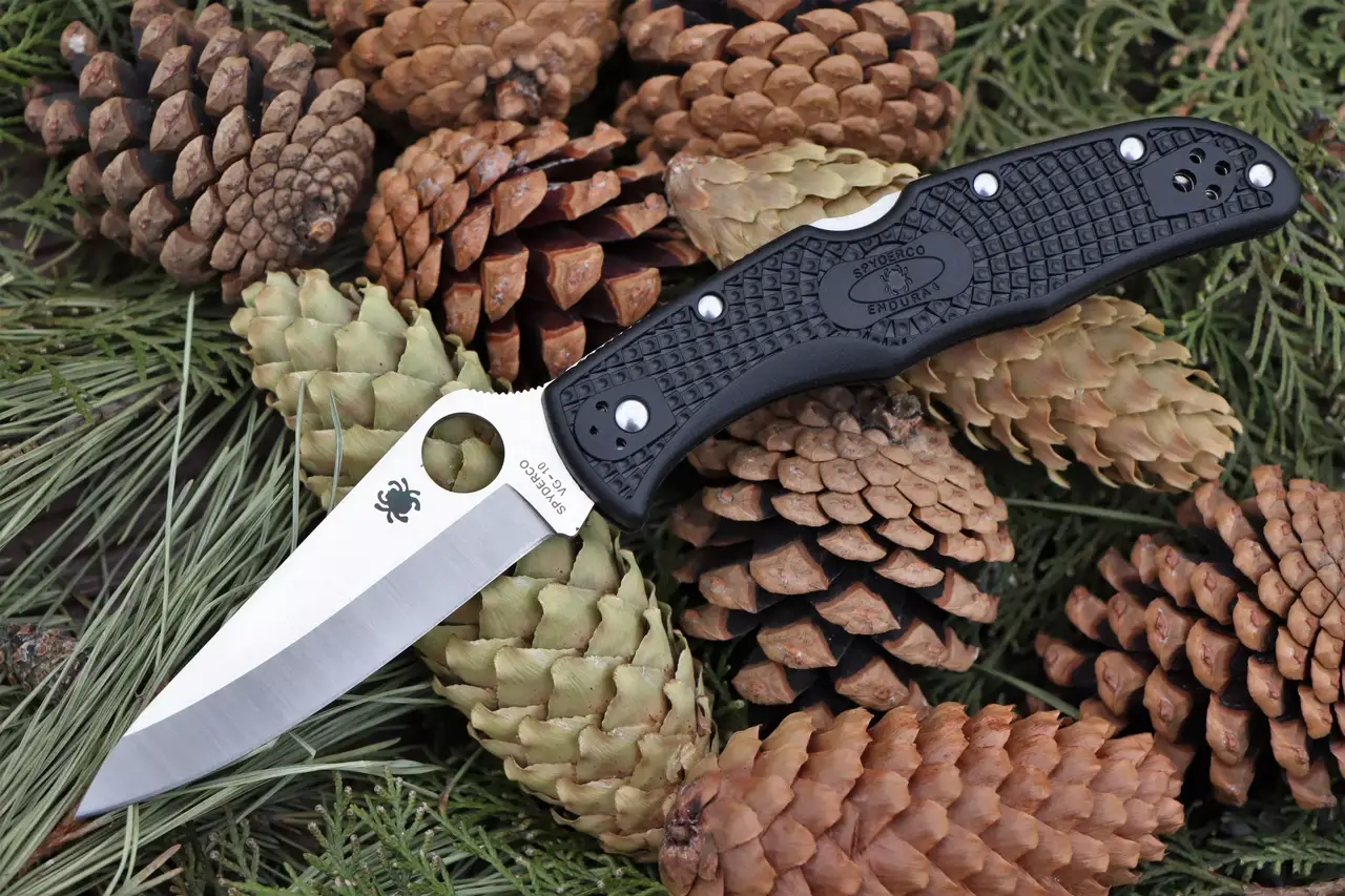 

Нож Spyderco Endura 4 Lockback C10P - china, Черный