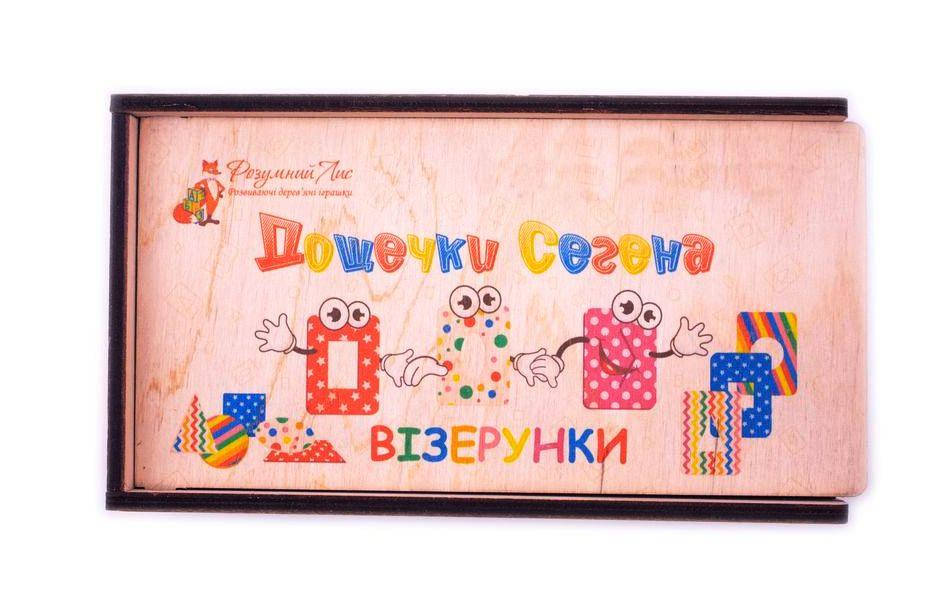 

Доски Сегена узоры. Розумний лис (90143)