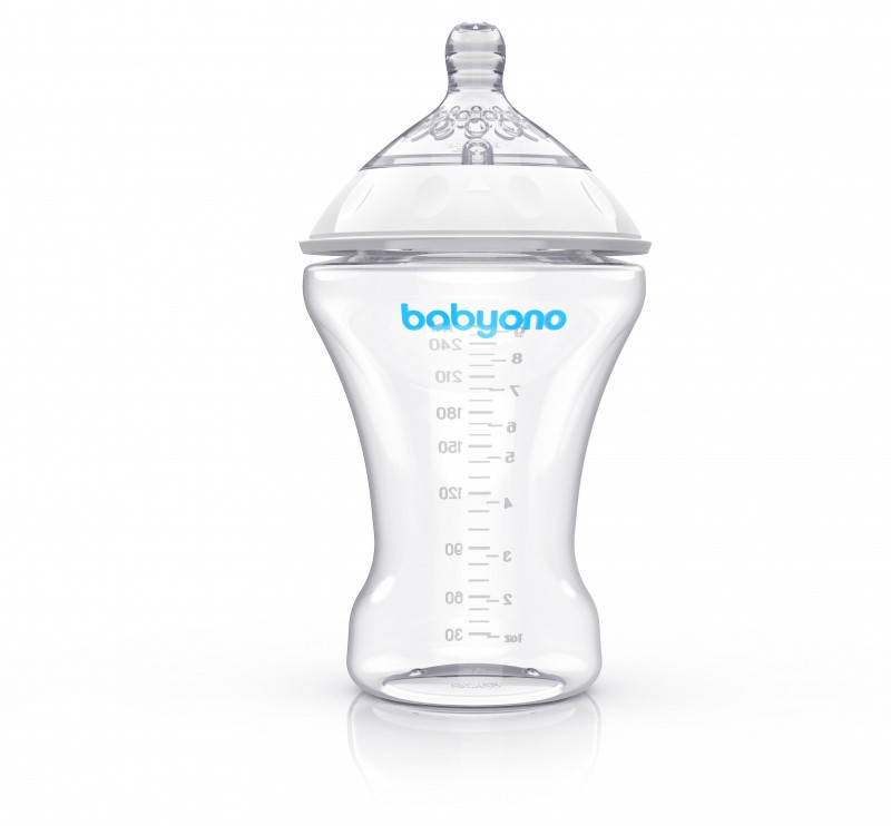 

Бутылочка для кормления антиколиковая BabyOno Natural Nursing, 260 мл 1451