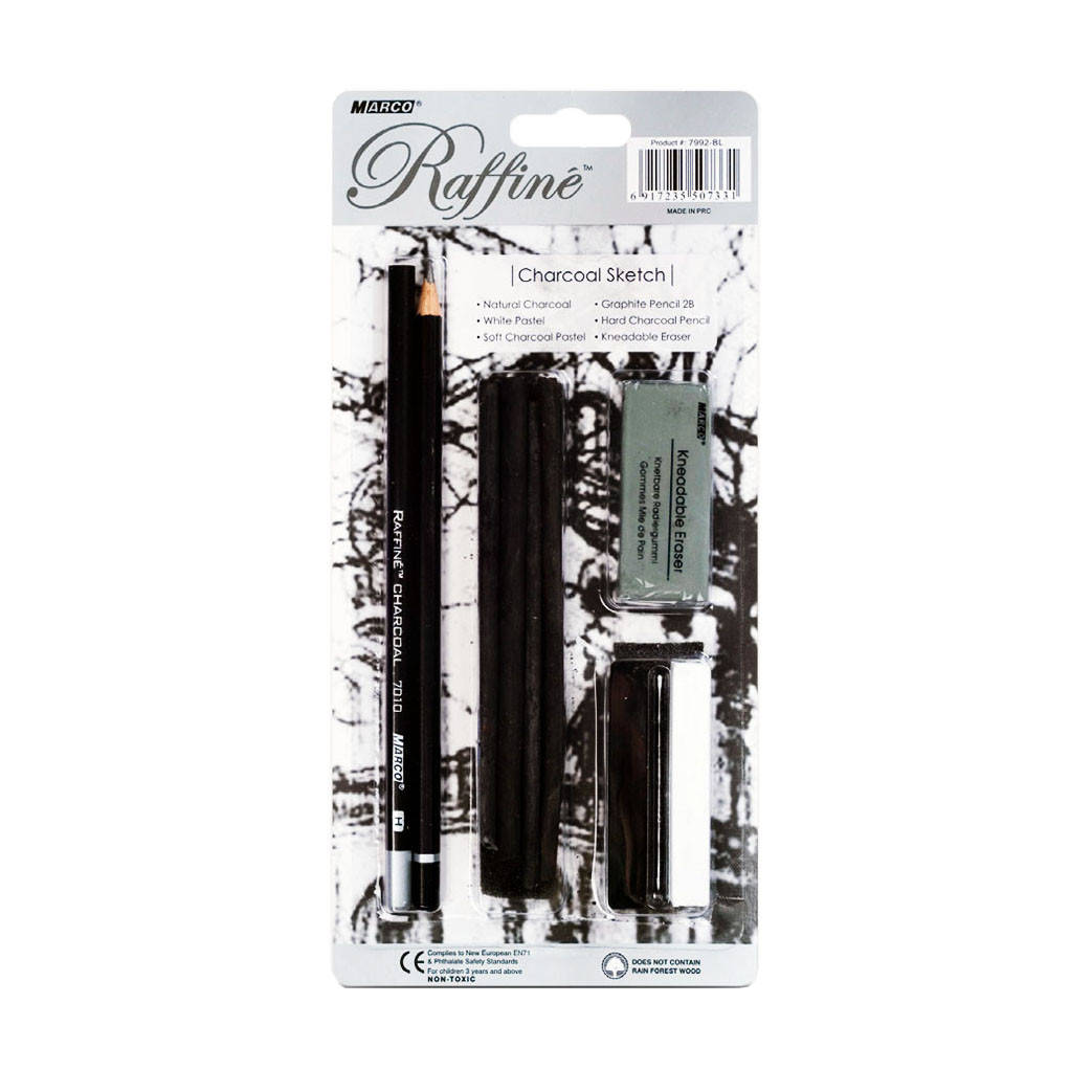 

Набор для графики Charcoal Sketch Marco Raffine (7992-BL)