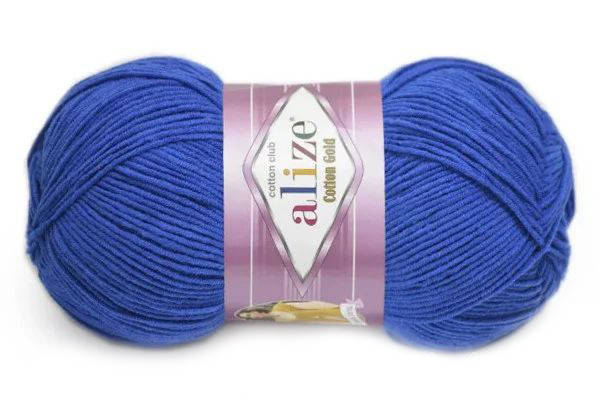 

Alize Cotton Gold, Василек №141, Синий