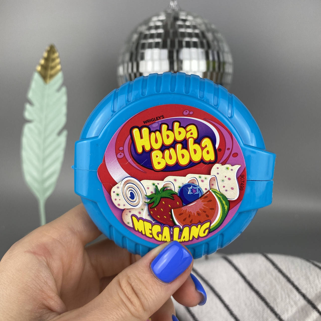 

Жевательная резинка ролл Хубба-Бубба с ягодным вкусом Hubba Bubba 180 см 56 г