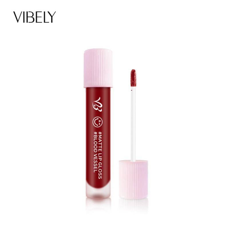 

Матовый блеск для губ Vibely Ink Matte Lip Gloss #09 - Thrilling Red, 5мл
