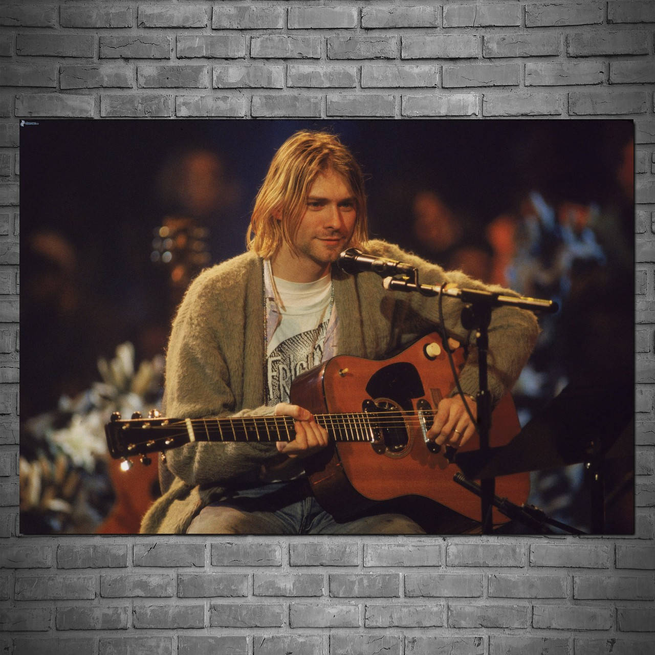 

Плакат "Нирвана, Курт Кобейн, Nirvana" (артикул 0187) 60, Матовая, 85