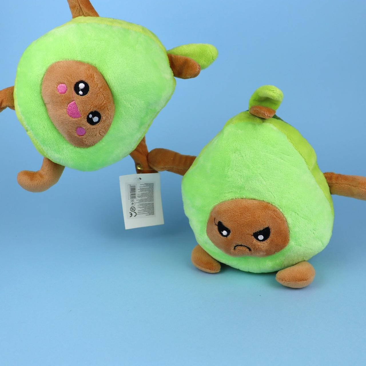 

Мягкая игрушка перевернушка Авокадо, меняет настроение