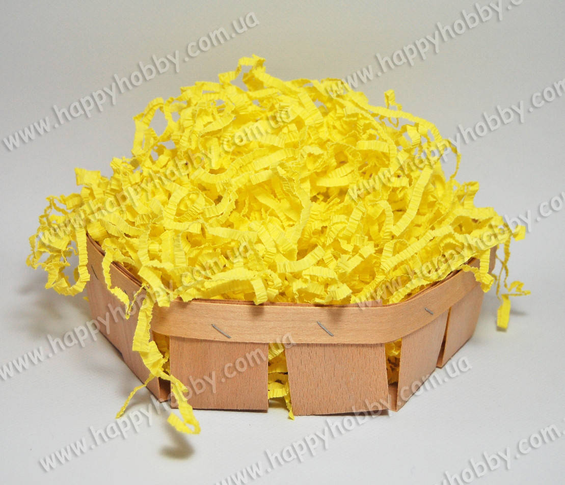 

Бумажный наполнитель лимонный