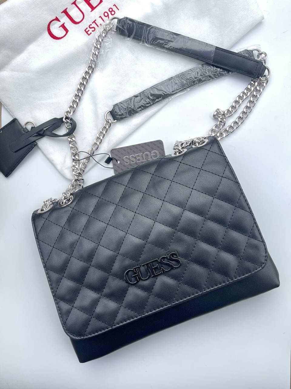 

Сумка guess стильная сумочка Guess, Белый