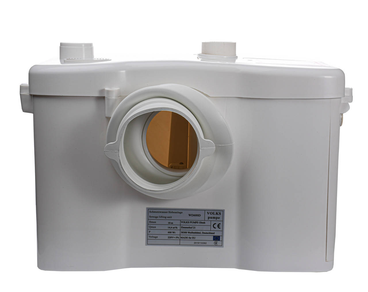 

Канализационная установка VOLKS pumpe WC3 ( сололифт ) - 600 D