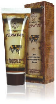 

Ревматим крем бальзам с пчелиным ядом 75мл