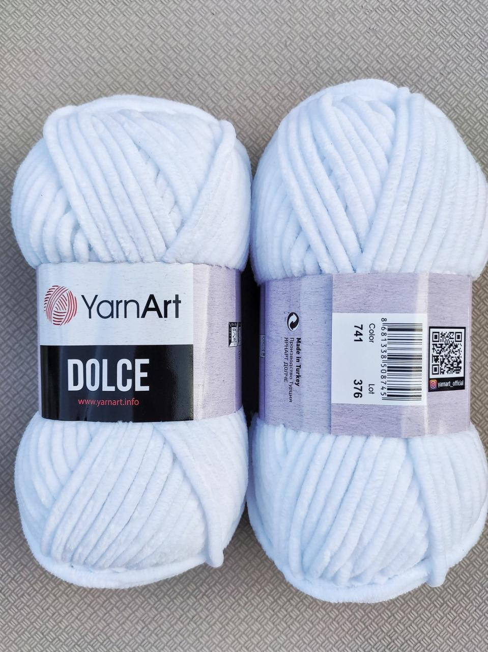 

YarnArt Dolce - 741 белый