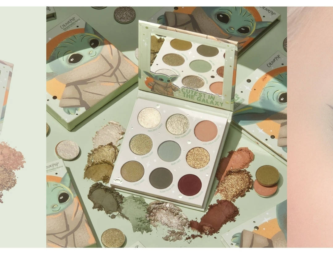 

Палетка тіней Colourpop The child Star wars