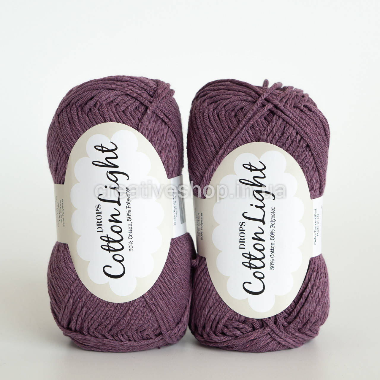 

Пряжа DROPS Cotton Light (цвет 24 grape)